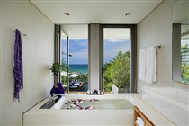 Ensuite with a view